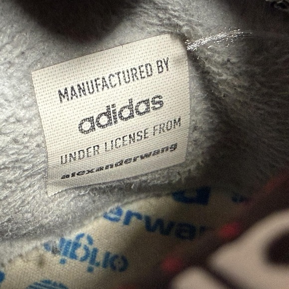 Adidas x Alexander Wang Puff Trainer Shoes Mens Size 10.5 Silver Sneakers FV2960 - Picture 8 of 9